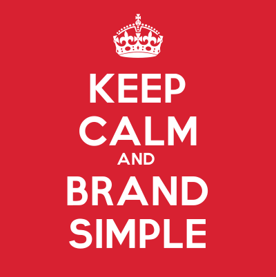 Keep Calm and Brand Simple