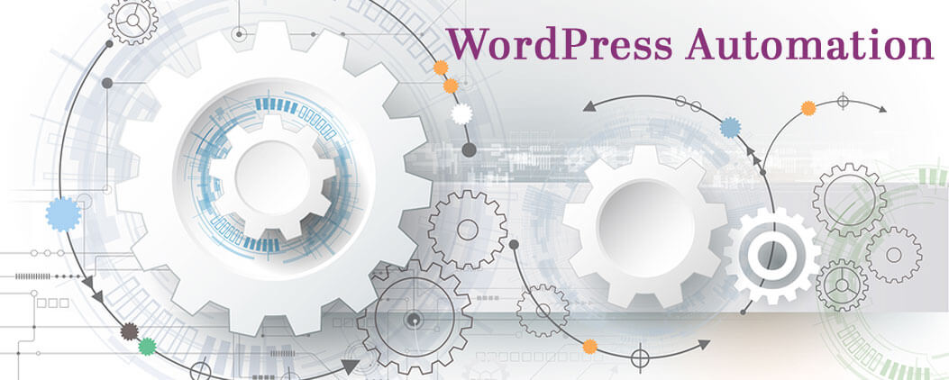 WordPress Automation Illustration of Gears and Processes
